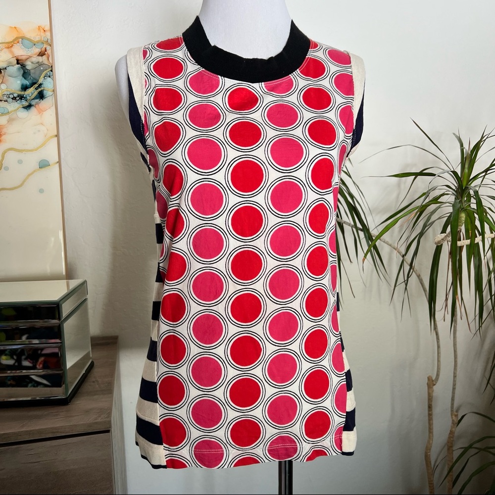 Marni polka dot & stripe Tank